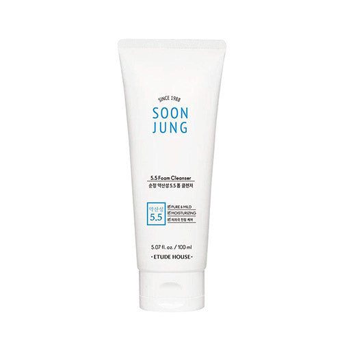 Etude SoonJung 5.5 Foam Cleanser - Olive Kollection
