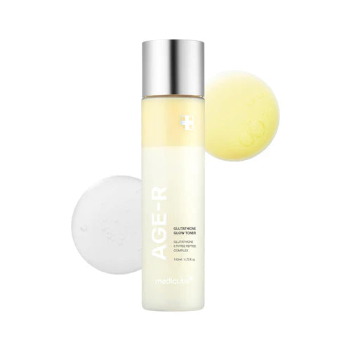 Medicube AGE-R Glutathione Glow Toner 99.2% Glutathione 6 Peptides Alpha- Arbutin 140ml Olive Kollection Medicube AGE-R Glutathione Glow Toner 99.2% Glutathione 6 Peptides Alpha- Arbutin 140ml Olive Kollection