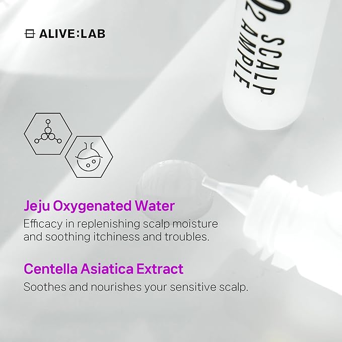 ALIVE LAB - O2 Scalp Ample - Olive Kollection