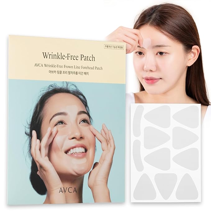 AVCA Wrinkle Free Frown Line Forehead Patch - Olive Kollection