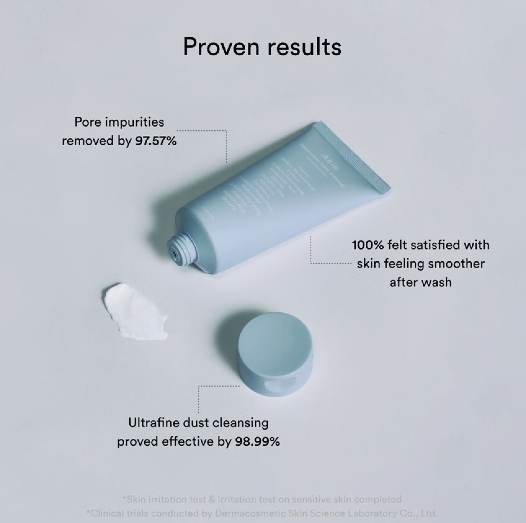 Abib Deep Clean Foam Cleanser Sedum Hyaluron - Olive Kollection