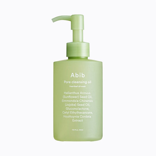 Abib Pore Cleansing Oil Heartleaf Oil Wash 210mL - Olive Kollection