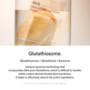 Abib Mild Acidic pH Sheet Mask Glutathiosome Fit - Olive Kollection