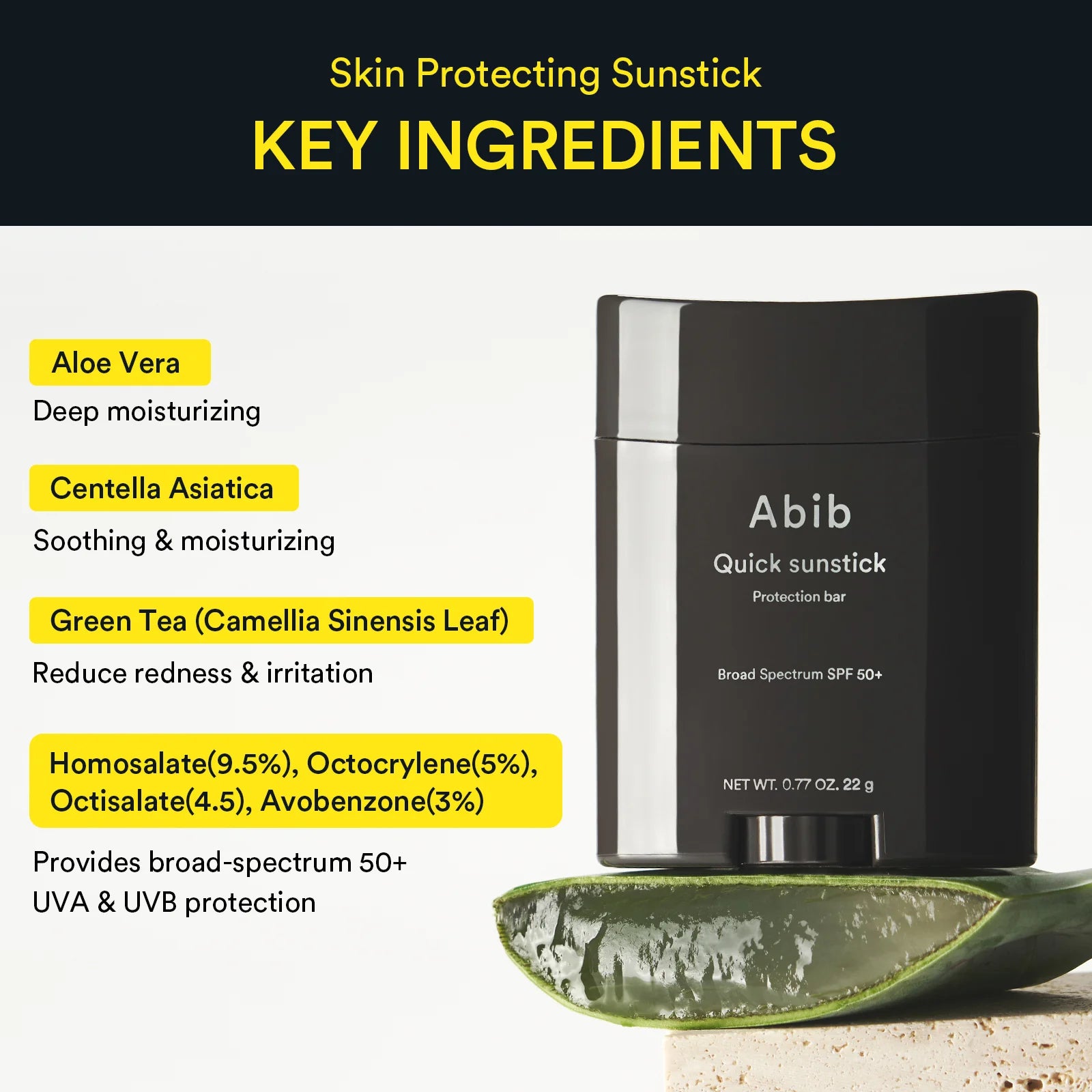 Abib Quick Sunstick Protection Bar - Olive Kollection