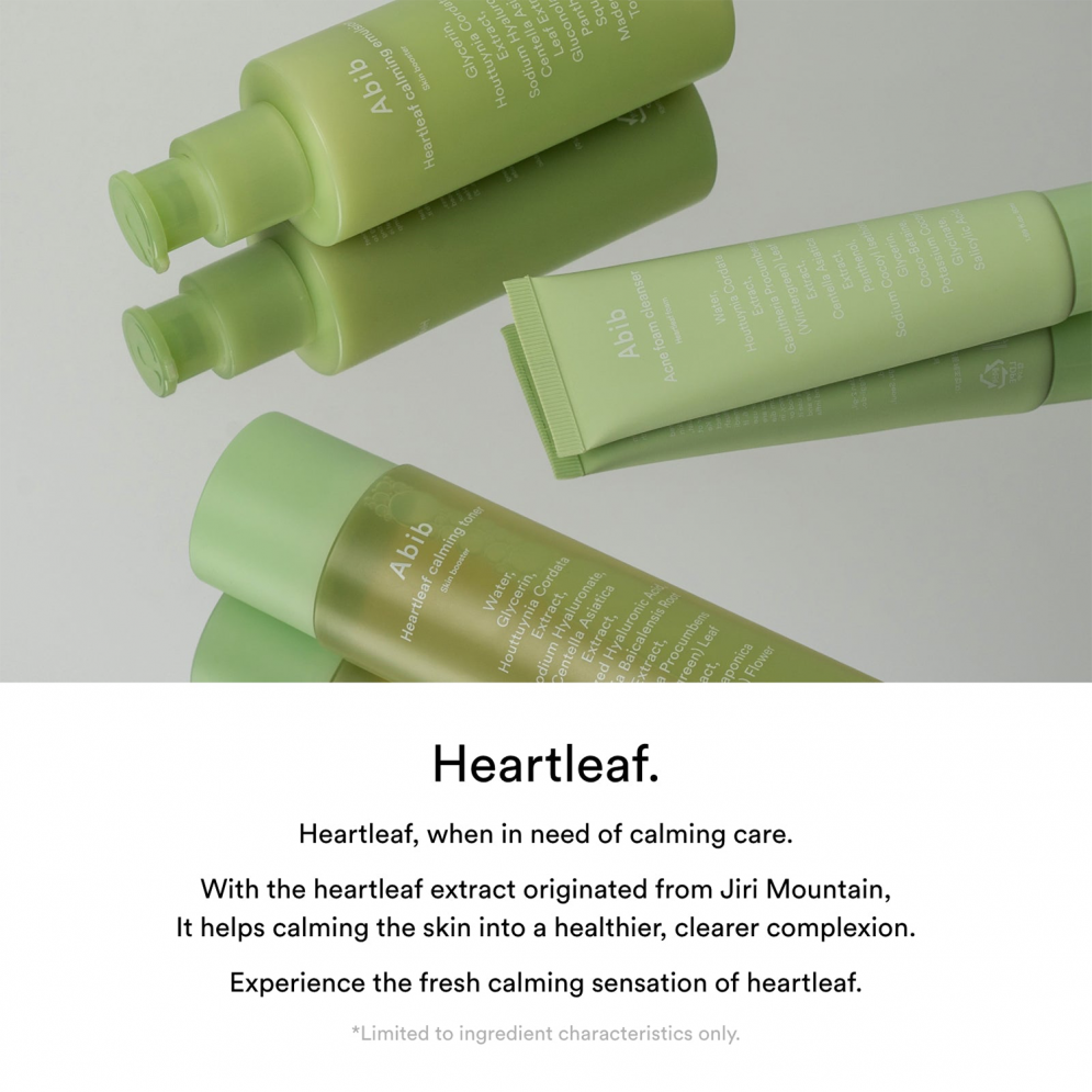 Abib Heartleaf Calming 2-step Set - Olive Kollection