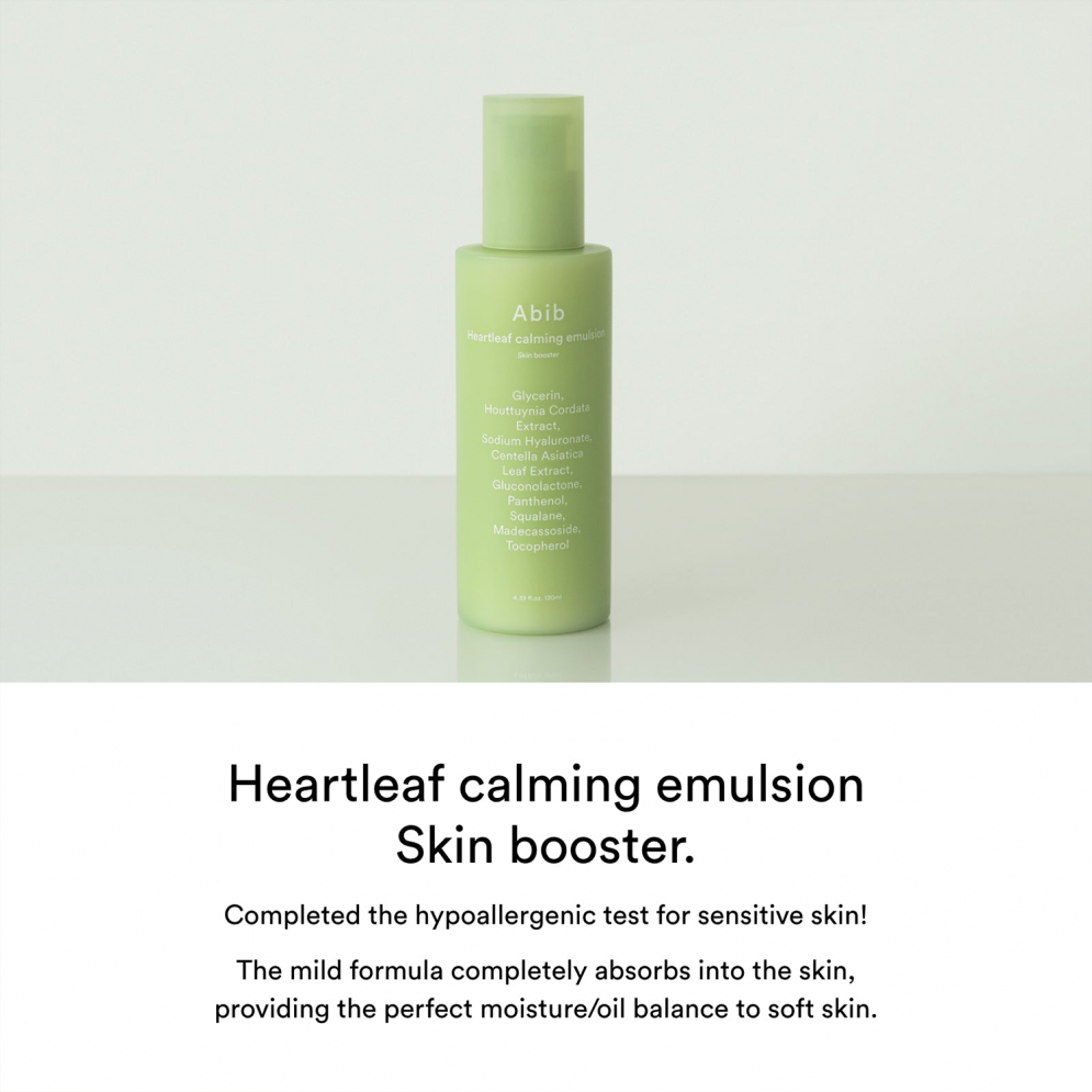 Abib Heartleaf Calming 2-step Set - Olive Kollection