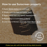 Abib Quick Sunstick Protection Bar - Olive Kollection