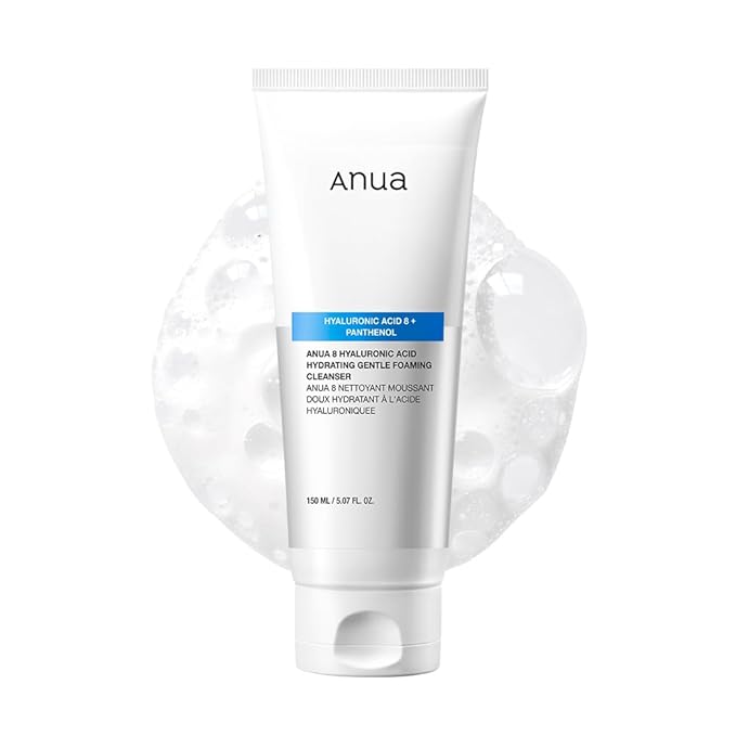 Anua - 8 Hyaluronic Acid Hydrating Gentle Foaming Cleanser - Olive Kollection
