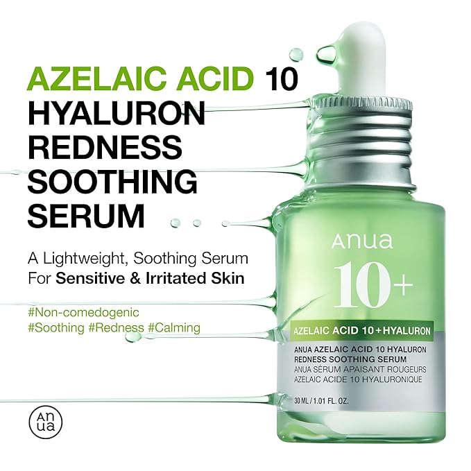 Anua Azelaic Acid 10 Hyaluron Redness Soothing Serum - Olive Kollection