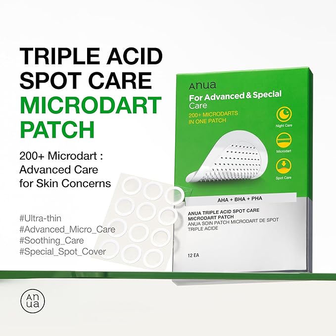 Anua Triple Acid Spot Care Microdart Patch - Olive Kollection