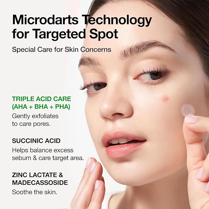 Anua Triple Acid Spot Care Microdart Patch - Olive Kollection