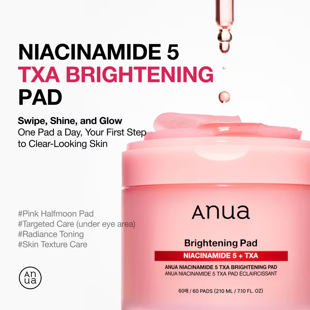 Anua Niacinamide 5 TXA Brightening Pad - Olive Kollection
