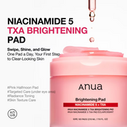 Anua Niacinamide 5 TXA Brightening Pad - Olive Kollection