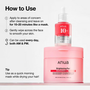 Anua Niacinamide 5 TXA Brightening Pad - Olive Kollection