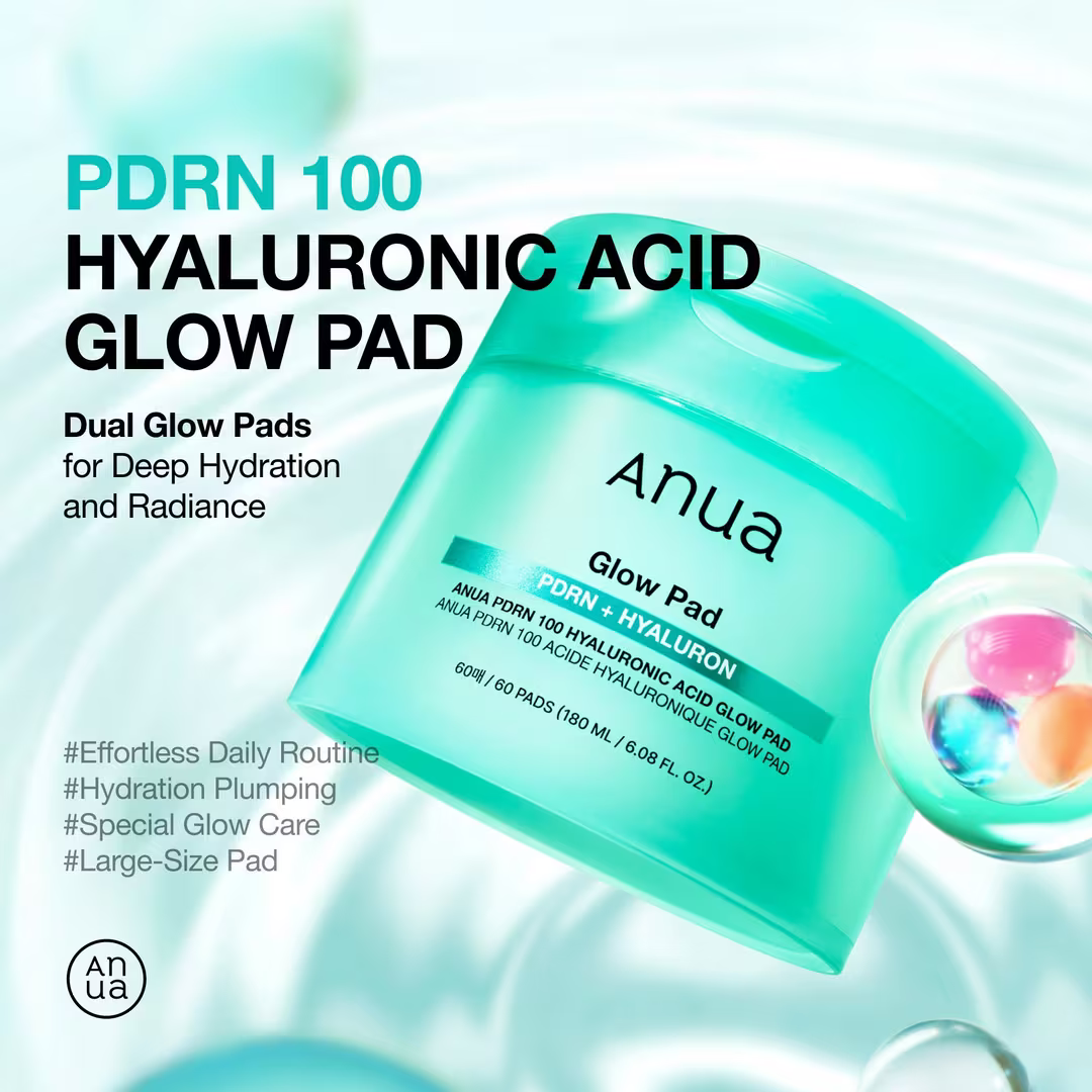 Anua PDRN 100 Hyaluronic Acid Glow Pad - Olive Kollection
