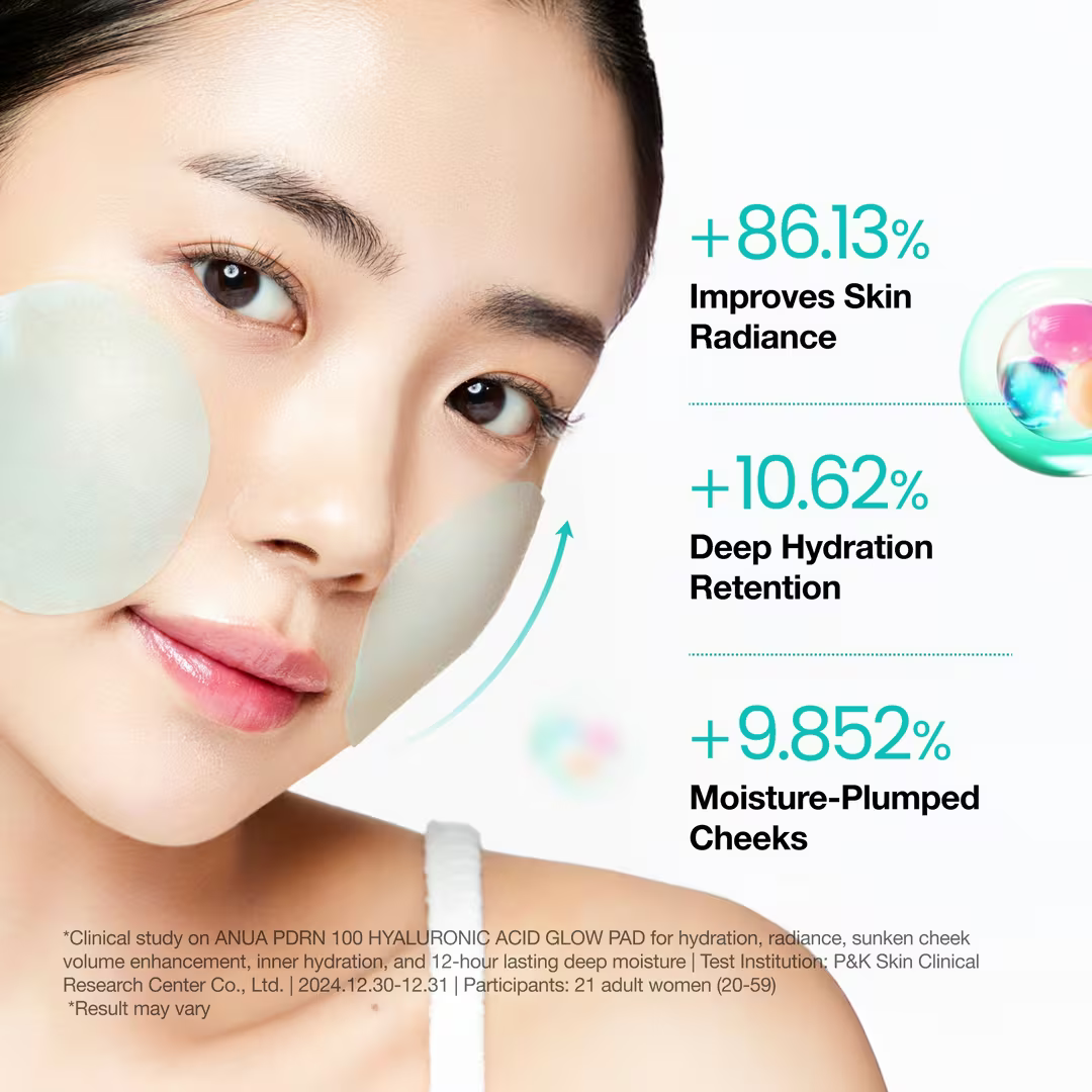 Anua PDRN 100 Hyaluronic Acid Glow Pad - Olive Kollection
