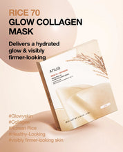 Anua Rice 70 Glow Collagen Mask - Olive Kollection