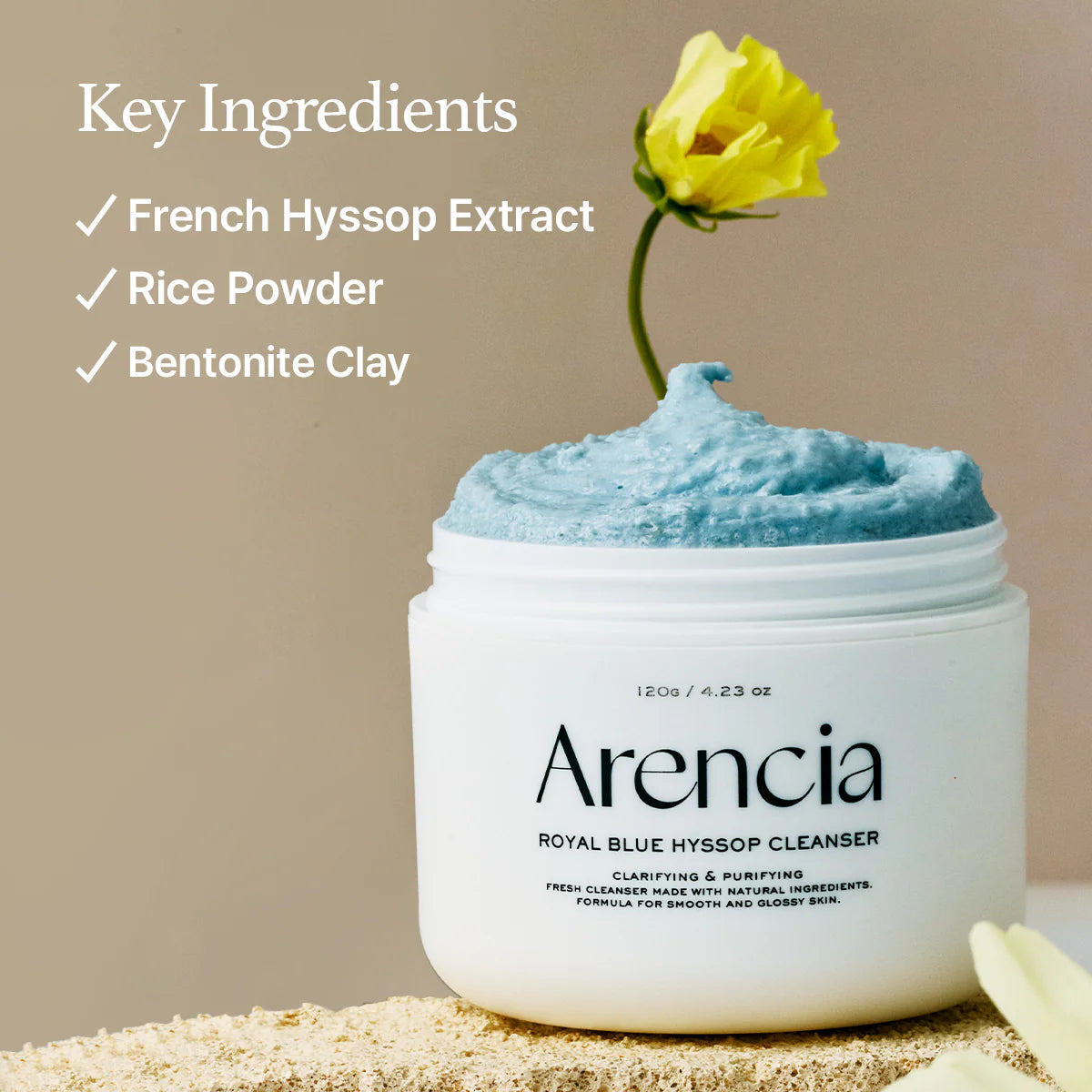 Arencia Royal Blue Hyssop Cleanser - Olive Kollection