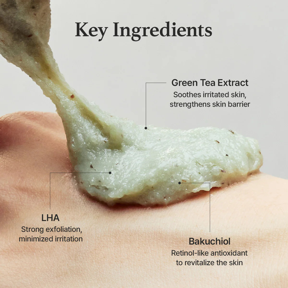 Arencia Green Tea + LHA Deep Pore Rice Cake Cleanser - Olive Kollection