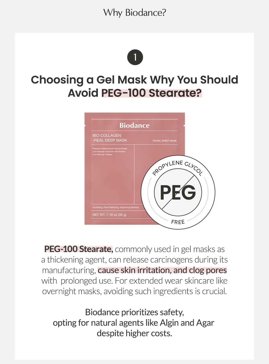 Biodance Bio Collagen Real Deep Mask Sheet - Olive Kollection