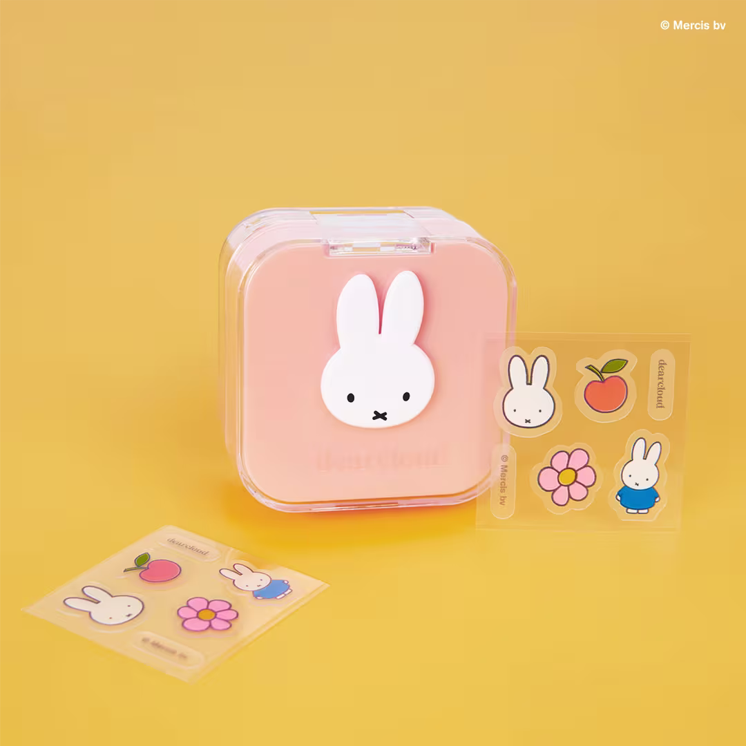 Dear Cloud Miffy Blemish Bunny Hydrocolloid Patches & Compact Case Set - Olive Kollection