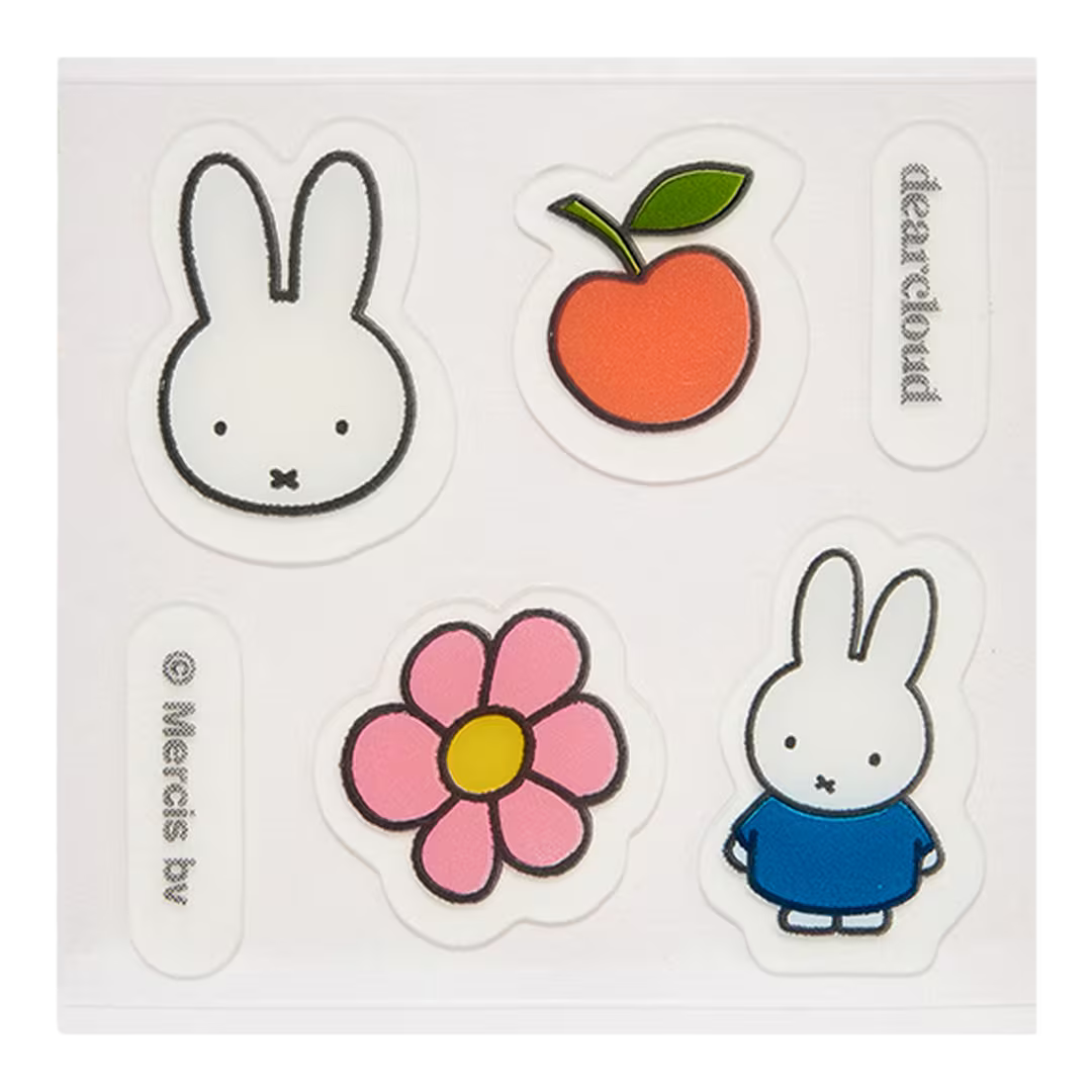 Dear Cloud Miffy Blemish Bunny Hydrocolloid Patches & Compact Case Set - Olive Kollection