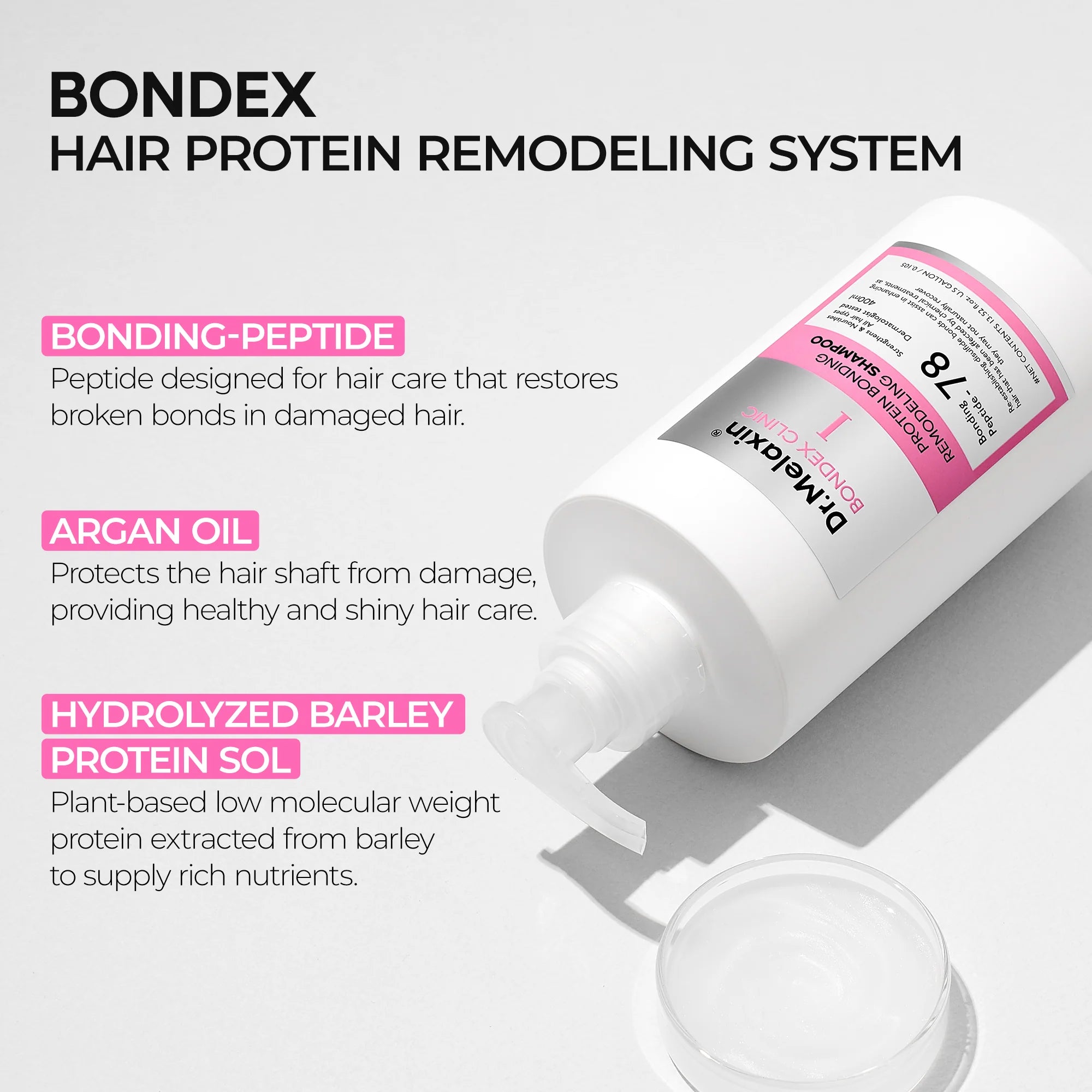Dr.Melaxin Bondex Protein Bonding Remodeling Shampoo - Olive Kollection