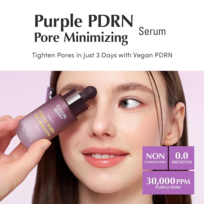 Eqqualberry Purple PDRN Pore Minimizing Serum - Olive Kollection