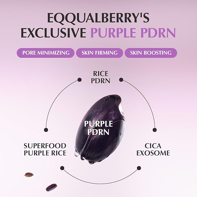 Eqqualberry Purple PDRN Pore Minimizing Serum - Olive Kollection
