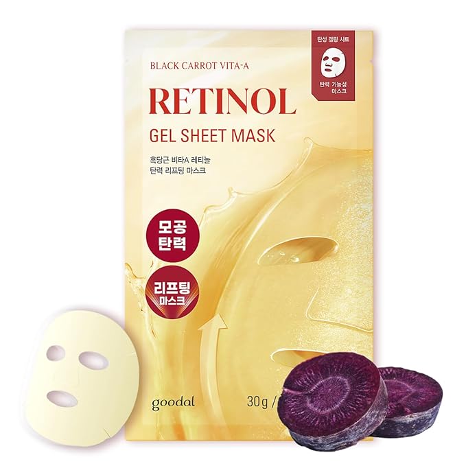 Goodal Retinol + Black Carrot Gel Sheet Mask – Olive Kollection