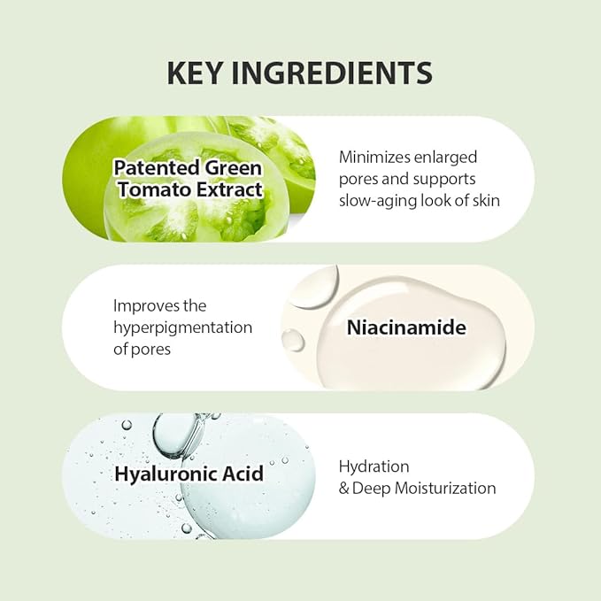 Sungboon Editor Green Tomato Pore Lifting Ampoule+ - Olive Kollection