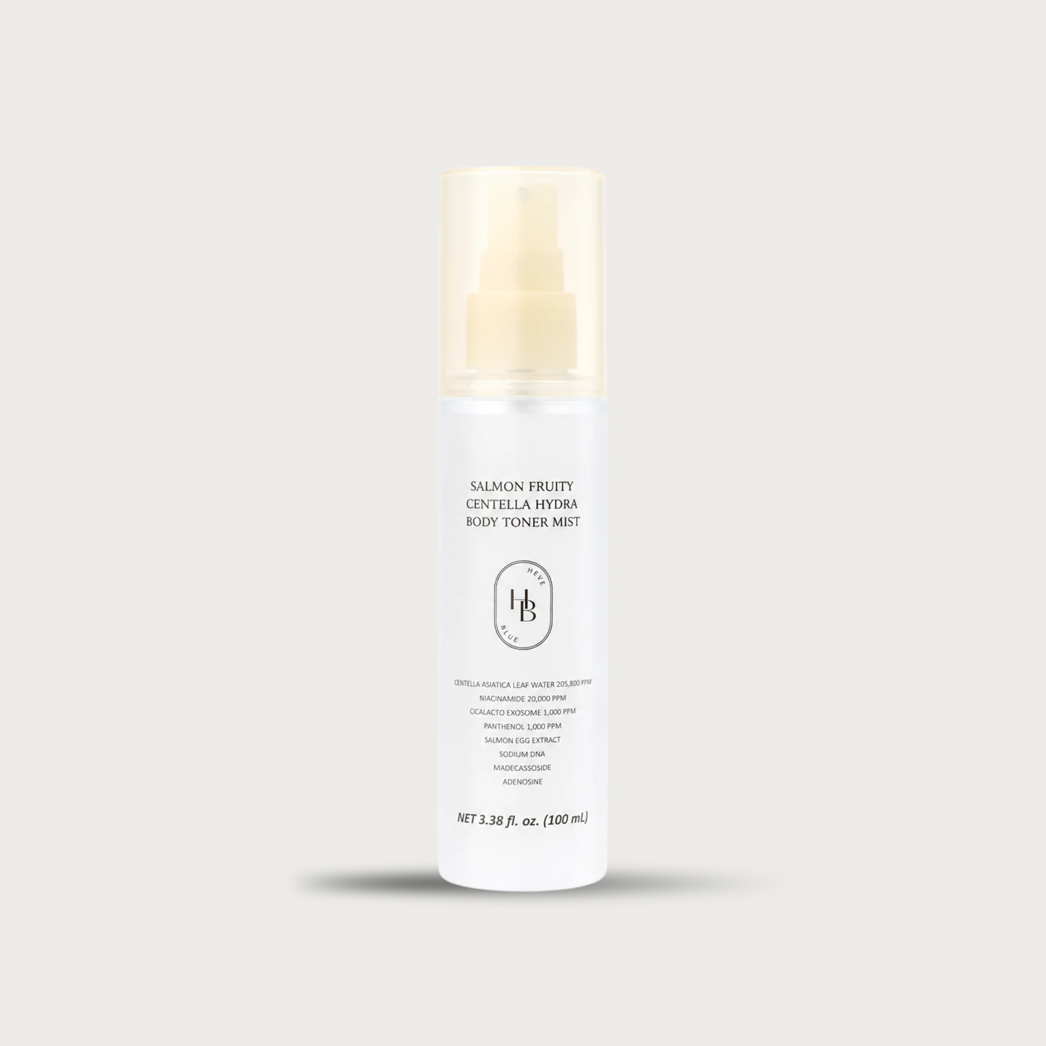 Heveblue Salmon Centella Body Toner Mist