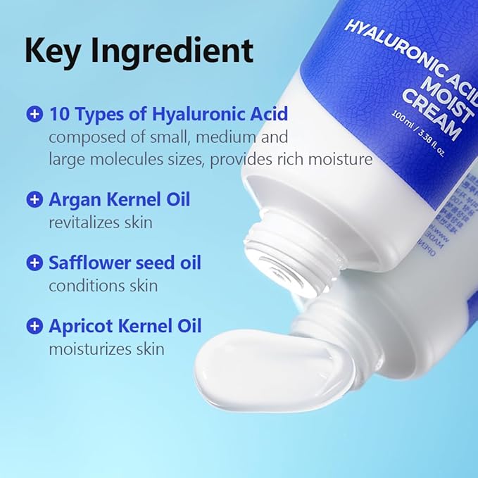 Isntree Hyaluronic Acid Moist Cream - Olive Kollection