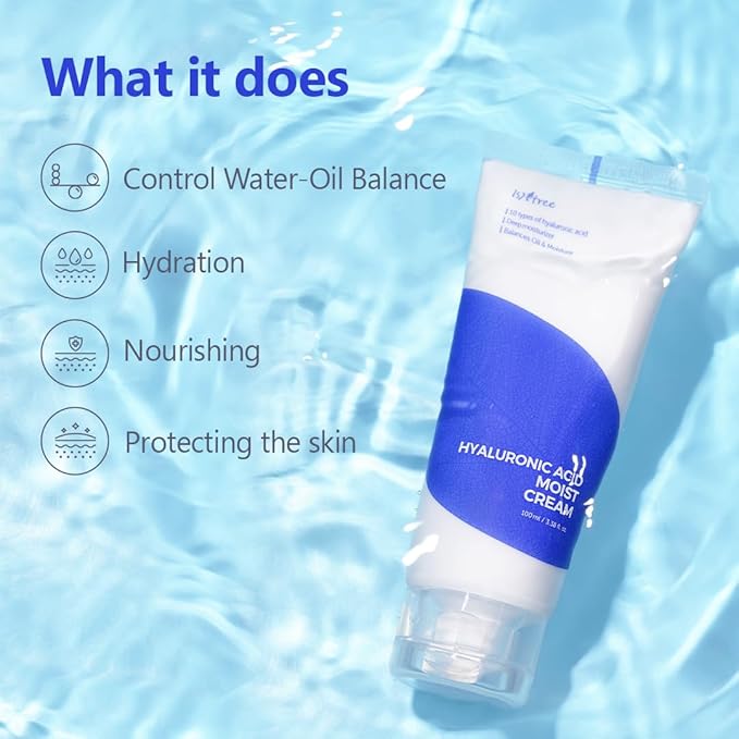 Isntree Hyaluronic Acid Moist Cream - Olive Kollection