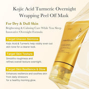 Medicube Kojic Acid Turmeric Night Wrapping Mask - Olive Kollection