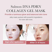 Medicube Salmon PDRN Pink Collagen Jelly Gel Mask - Olive Kollection