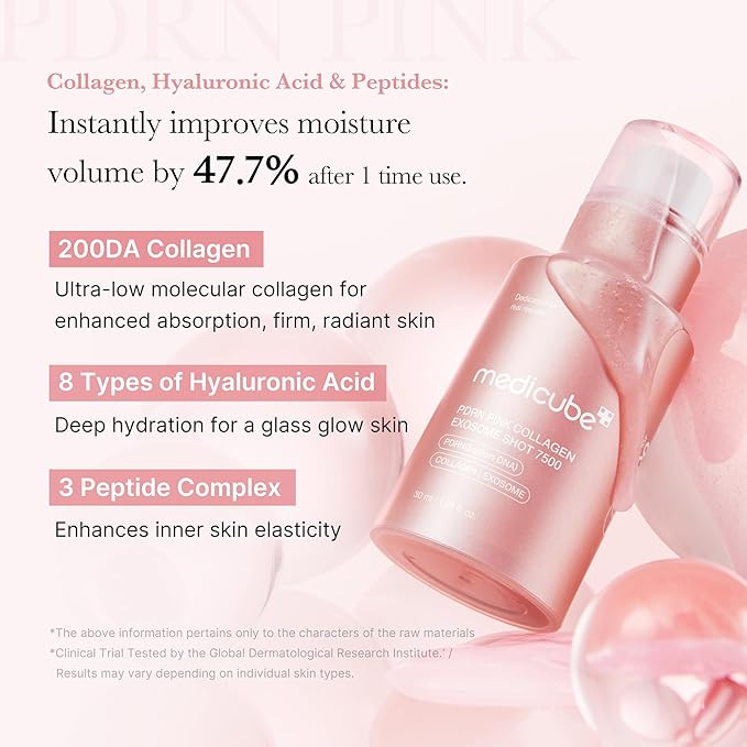 Medicube PDRN Pink Collagen Exosome Shot - Olive Kollection