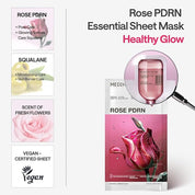 Mediheal Rose PDRN Essential Sheet Mask - Olive Kollection