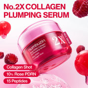 Numbuzin No.2 Rose PDRN Collagen 2X Plumping Serum - Olive Kollection