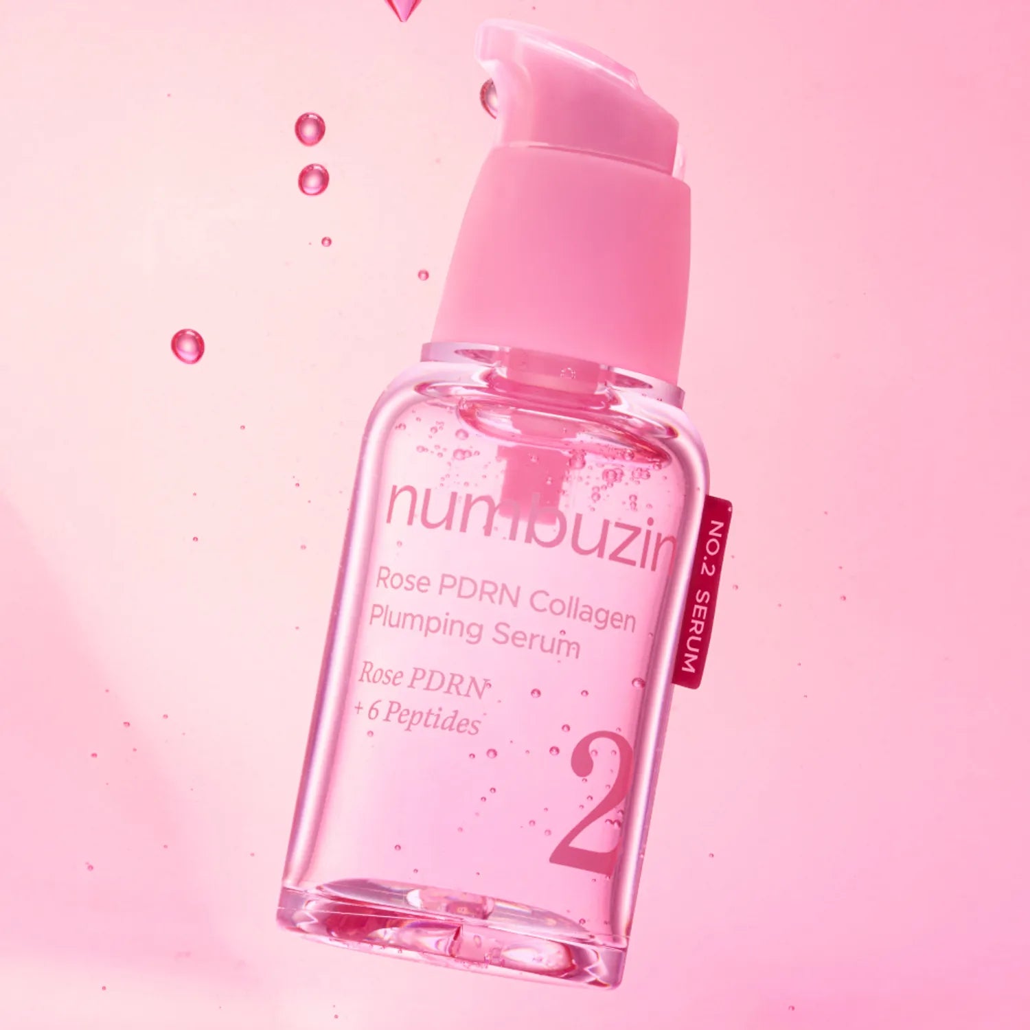 Numbuzin No.2 Rose PDRN Collagen Plumping Serum – 5% Rose PDRN sh