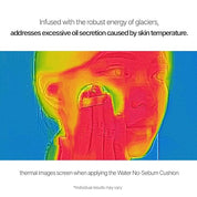 Parnell Glacial Biome Water No-Sebum Cushion 10g - Olive Kollection