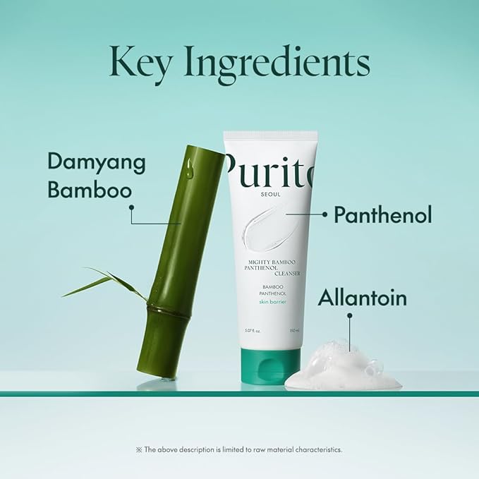 Purito Mighty Bamboo Panthenol Cleanser - Olive Kollection