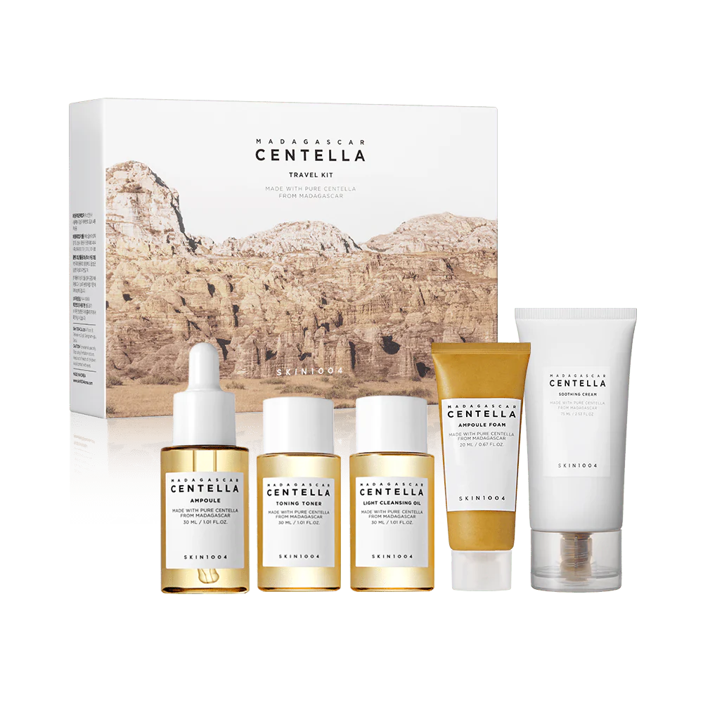 Skin 1004 Madagascar Centella Travel Kit - Olive Kollection