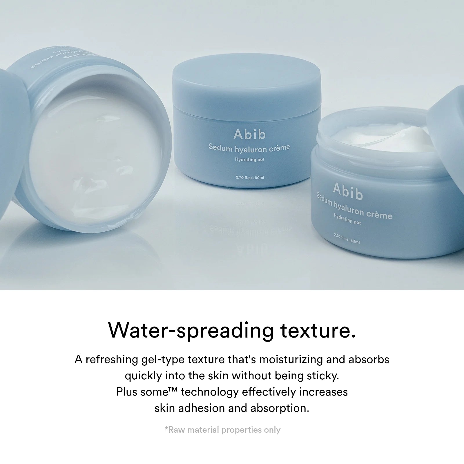 Abib Sedum Hyaluron Crème Hydrating pot - Olive Kollection