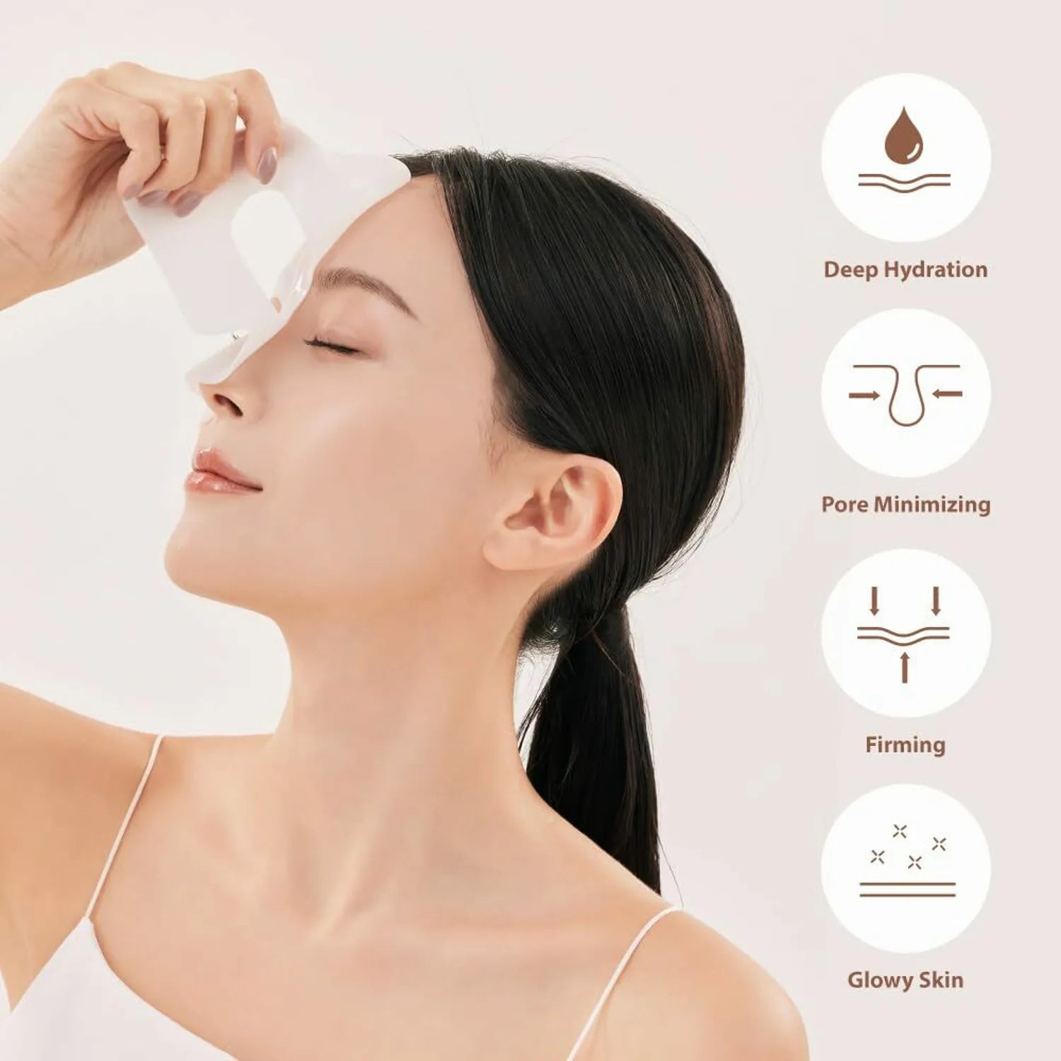 Sungboon Editor Deep Collagen Anti-wrinkle Lifting Mask - 1 Box of 4 Sheets - Olive Kollection