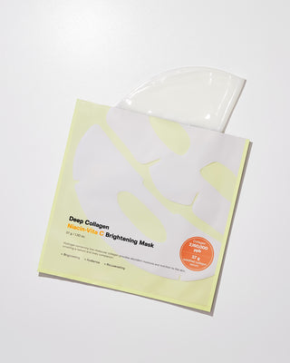 Sungboon Editor Deep Collagen Niacin Vita C Brightening Mask - 1 Box of 4 Sheets - Olive Kollection