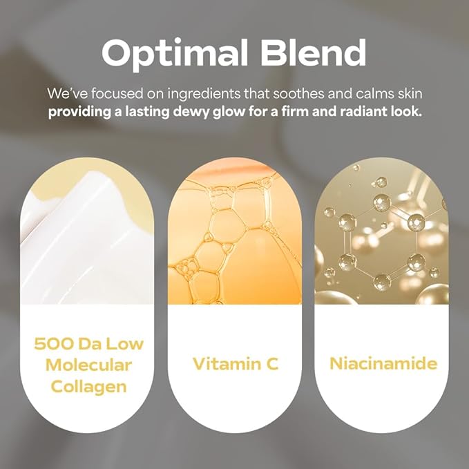 Sungboon Editor Deep Collagen Niacin Vita C Brightening Mask - 1 Box of 4 Sheets - Olive Kollection