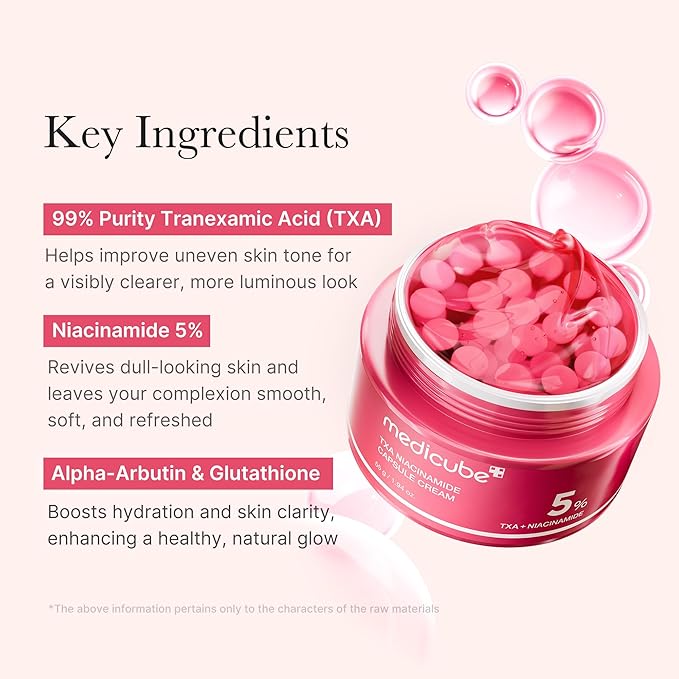 Medicube TXA Niacinamide Capsule Cream - Olive Kollection