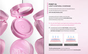 Unleashia Don't Touch Glass Pink Cushion - Olive Kollection