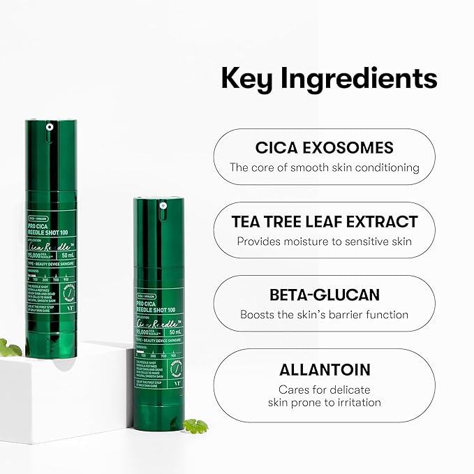 VT COSMETICS Pro Cica Reedle Shot 100 - Olive Kollection